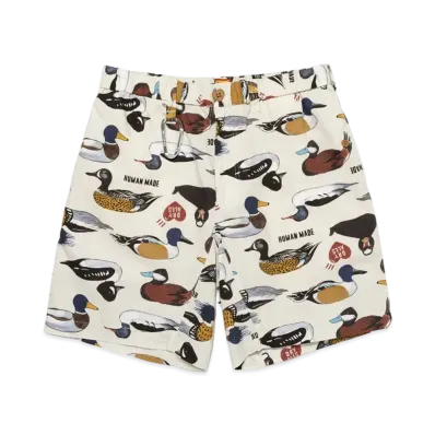 HUMAN MADE Duck Shorts "White"
