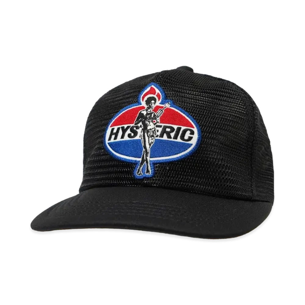 HYSTERIC GLAMOUR Dynamite Angel Patch All Mesh Cap "Black"