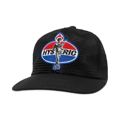 HYSTERIC GLAMOUR Dynamite Angel Patch All Mesh Cap "Black"