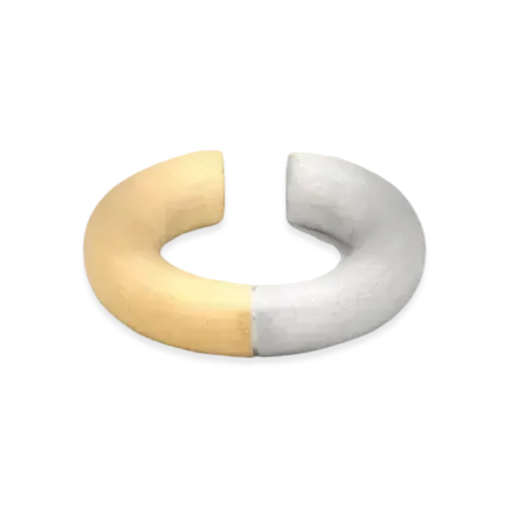 TOMWOOD Chunky Ear Cuff M "Satin Duo"