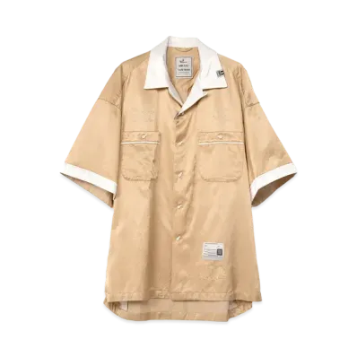 Maison MIHARA YASUHIRO EXCLUSIVE Bowling Shirt "White"