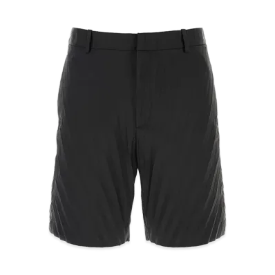 Valentino Nylon Bermuda Shorts "Black"