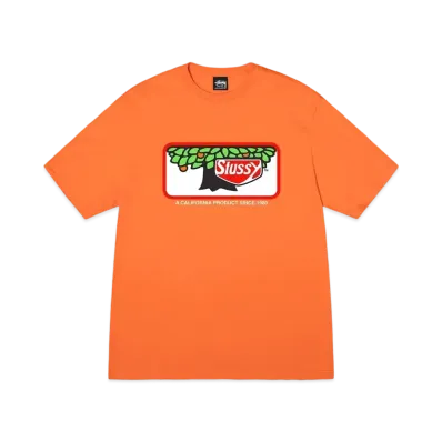 Stussy Orchard Tee "Coral"