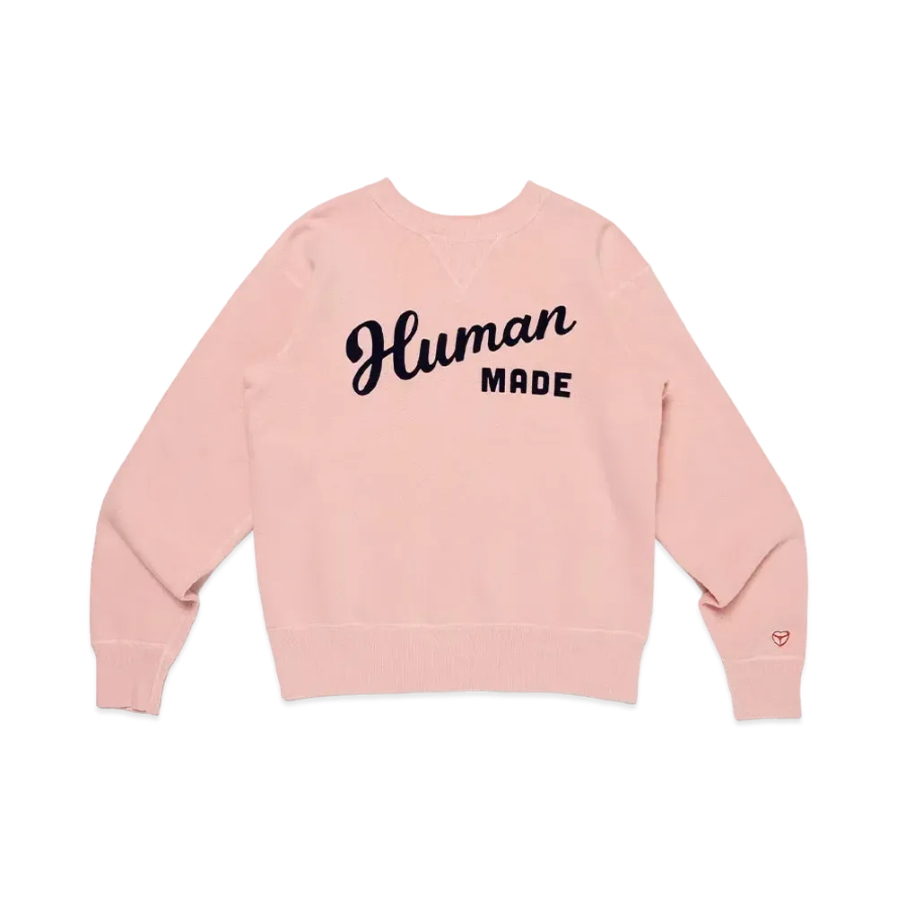 HUMAN MADE スウェット ピンク トレーナー⁠ M ドックデザイン HUMAN MADE Tsuriami Sweatshirt 