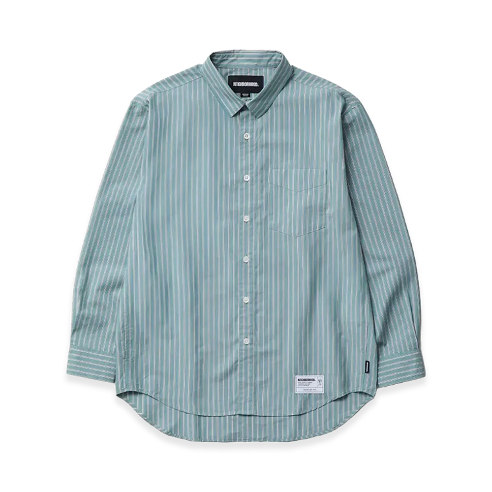 NEIGHBORHOOD Stripe Shirt LS "Green"