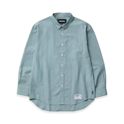 NEIGHBORHOOD Stripe Shirt LS "Green"