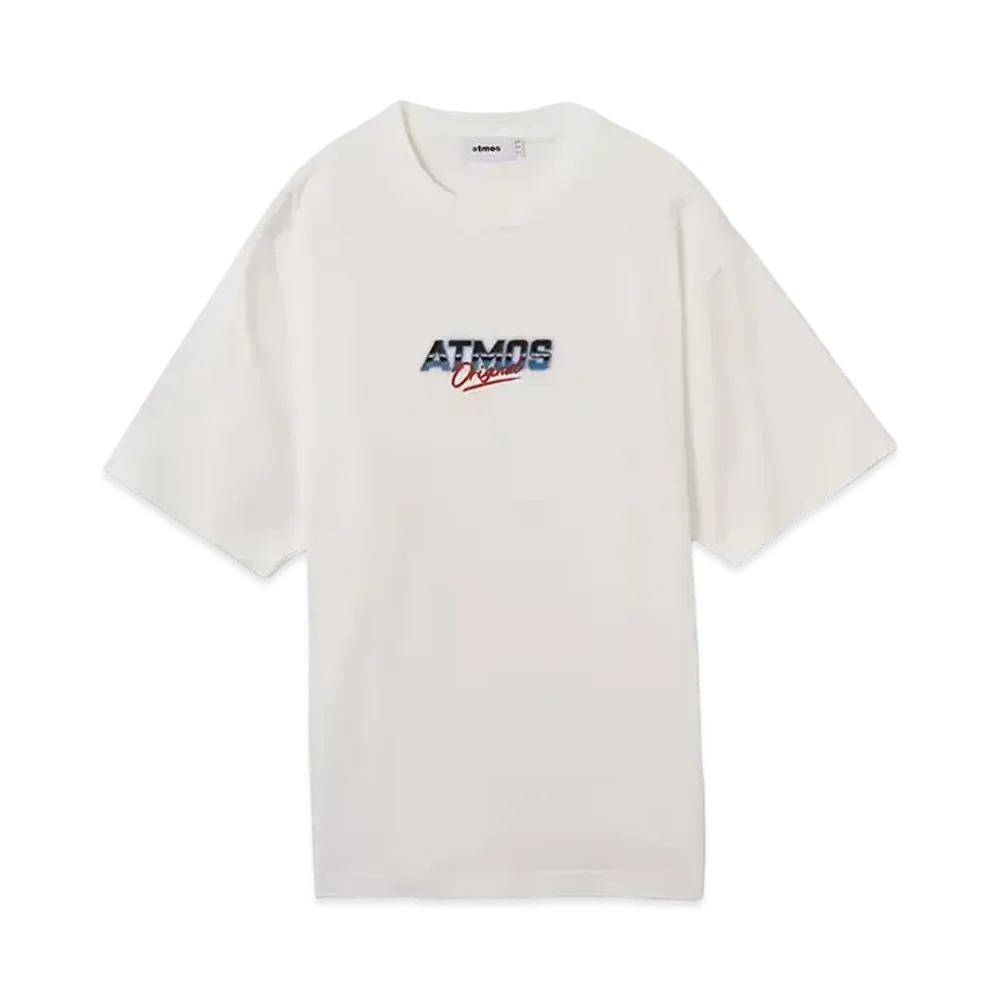 atmos Metallic Print T-Shirt "White"