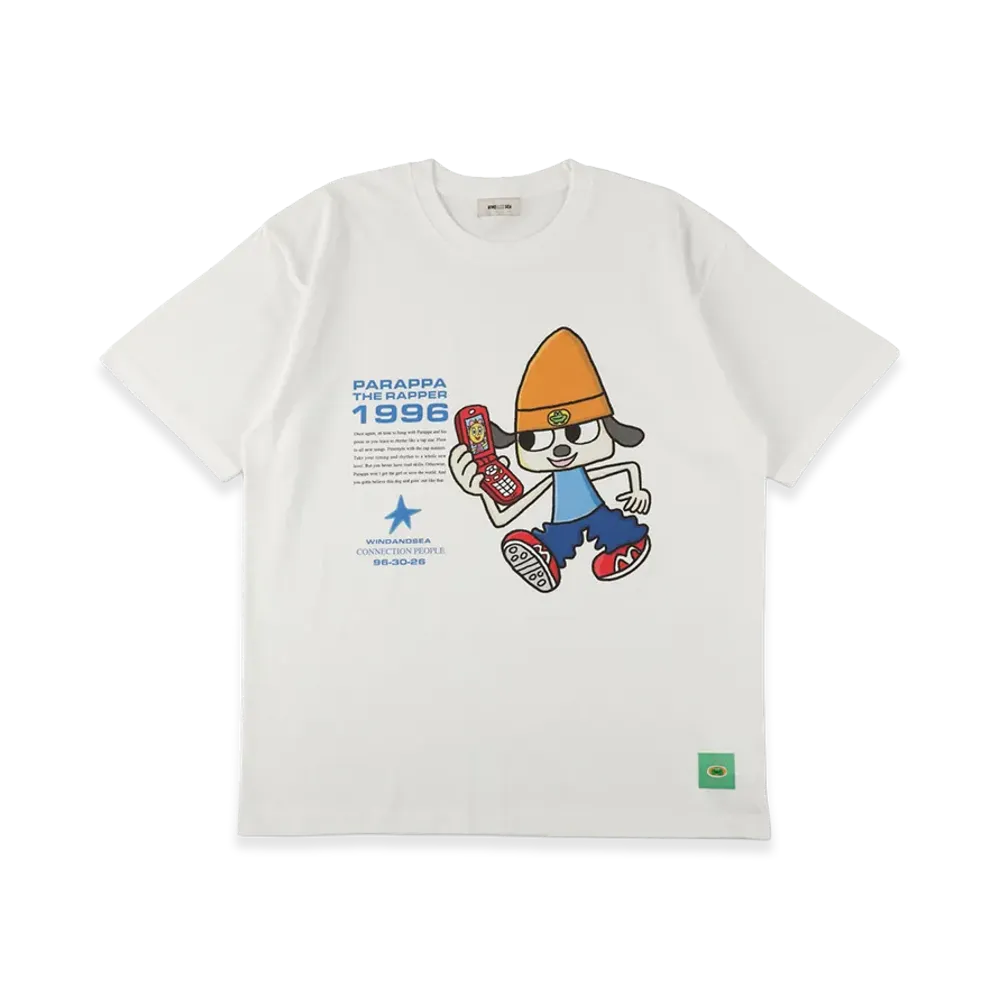 WIND AND SEA x PARAPPA Tee "White"