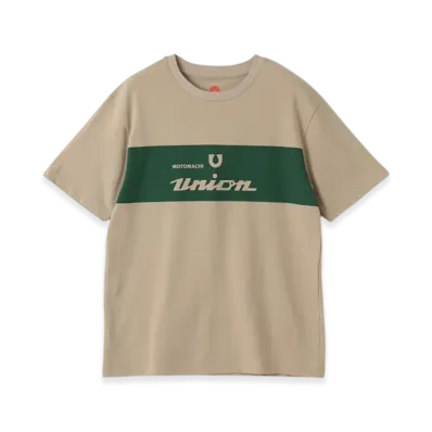 BEAMS Exclusive Motomachi Union Logo Tee "Brown"