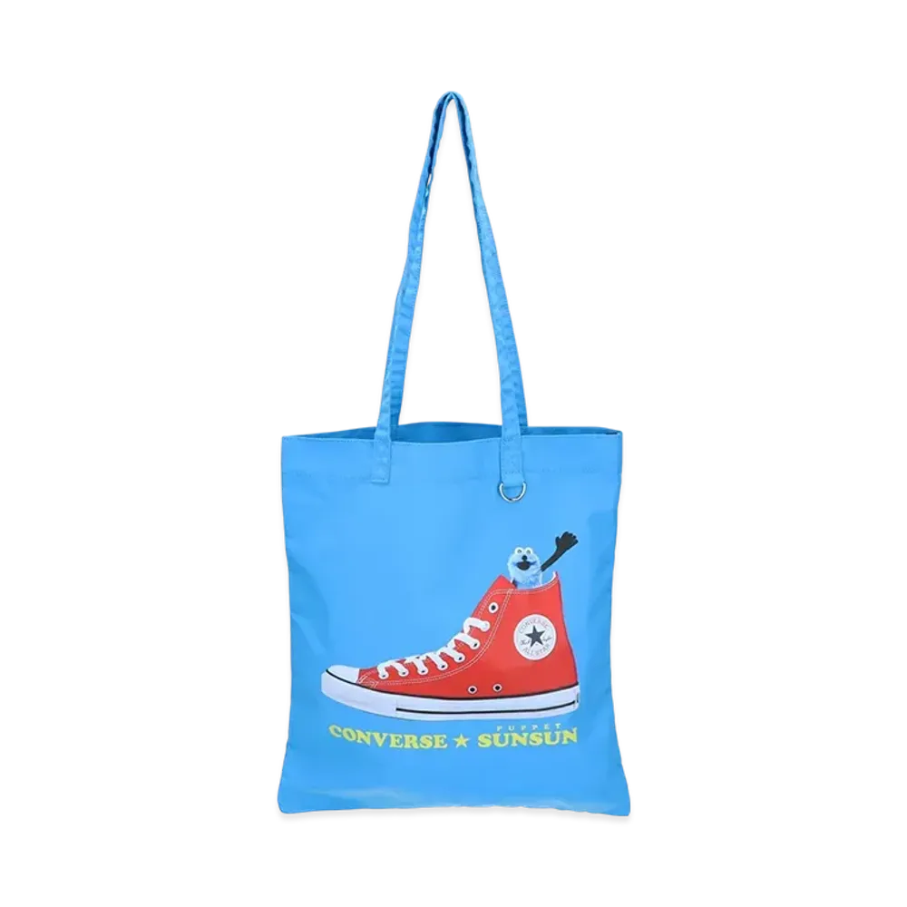 Converse x PUPPET SUNSUN Flat Tote Bag "Sax"