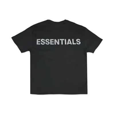 FEAR OF GOD ESSENTIALS 3M Logo Boxy T-shirt "Black"