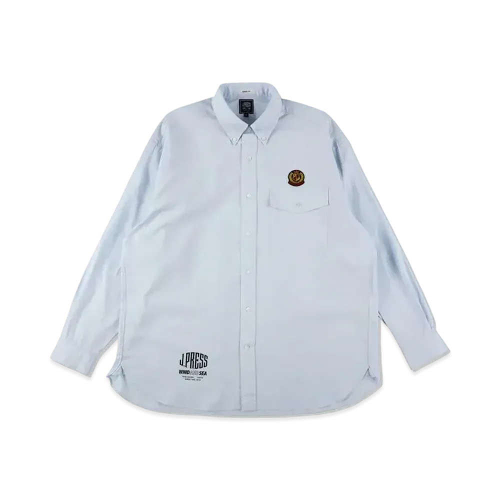 WIND AND SEA x J.PRESS ORIGINALS B.D.Shirt "Sax"