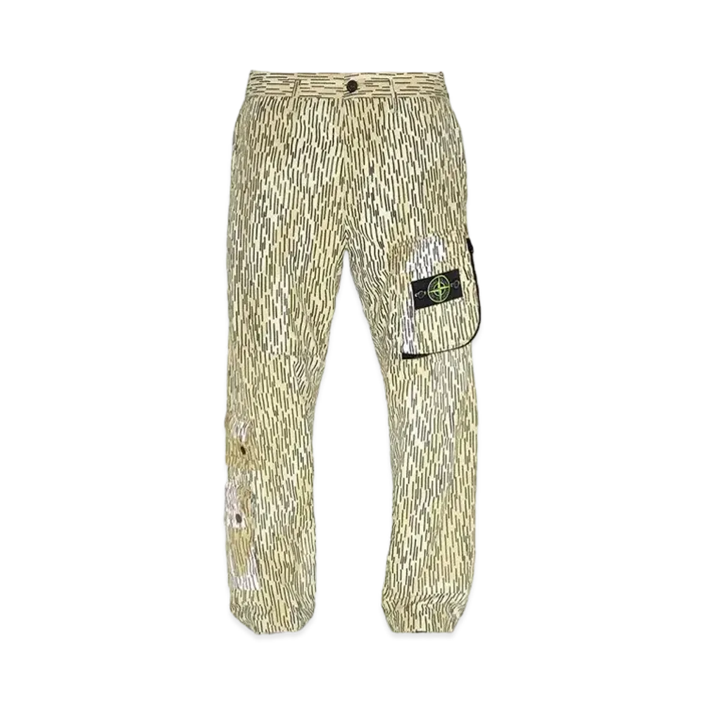 Stone Island 306E2 NASLAN LIGHT 'RAIN CAMO' PRINT_LOOSE FIT "Ibory"
