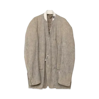 Maison MIHARA YASUHIRO Slub Nep Tweed Jacket "Ivory"