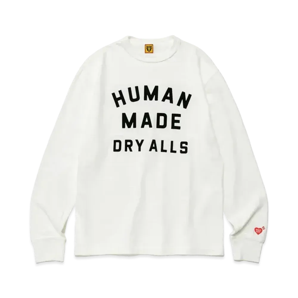 HUMAN MADE Graphic L/S T-Shirt "White"