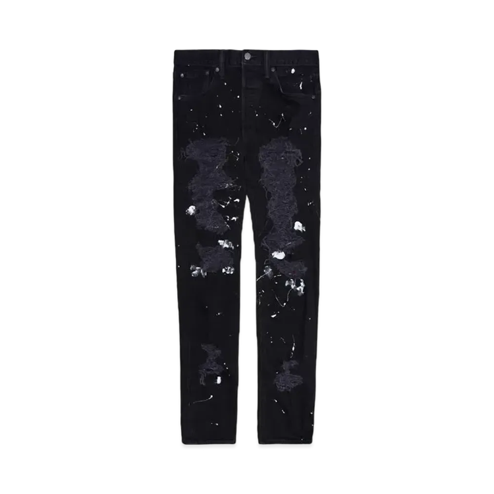 HYPE DROP x INNOCENCE NYC EXCLUSIVE DESTROY DENIM PANTS 34inch "Black"