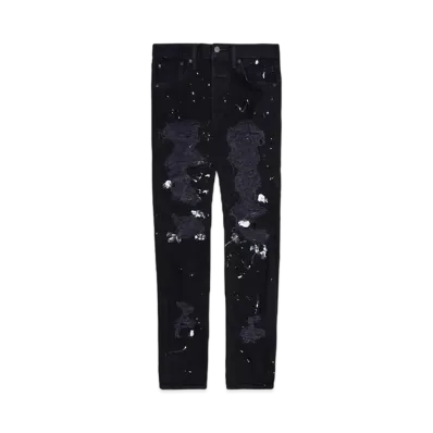HYPE DROP x INNOCENCE NYC EXCLUSIVE DESTROY DENIM PANTS 34inch "Black"