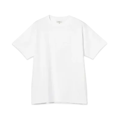 BEAMS Plain Crew Neck T-Shirt "White"