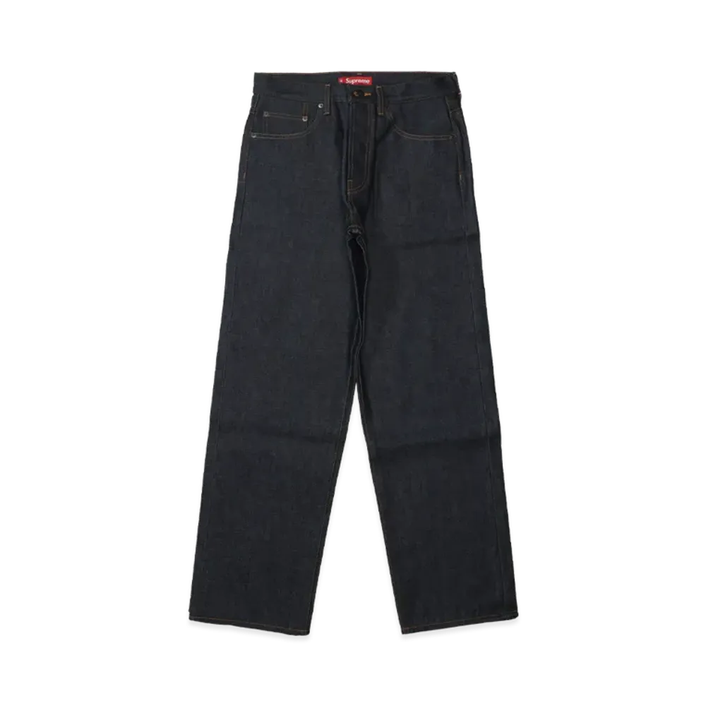 Supreme Rigid Loose Fit Selvedge Jean "Rigid Indigo" (26FW)