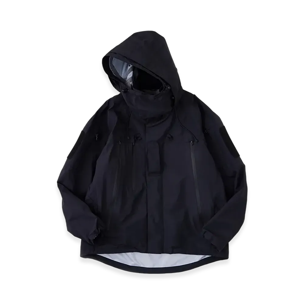 NICENESS D.Darryl 3-Layer Ripstop Tactical Jacket "Black"