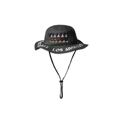 HUF x Disney Mickey Worldwide Boonie Hat "Black"