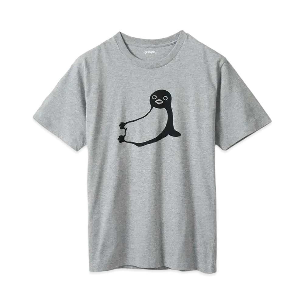 graniph x Chiharu Sakazaki Relax T-Shirt "Heather Grey"