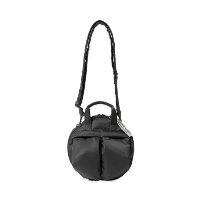 POTR x beautiful people Helmet Bag In Nylon Twill "Charcoal"