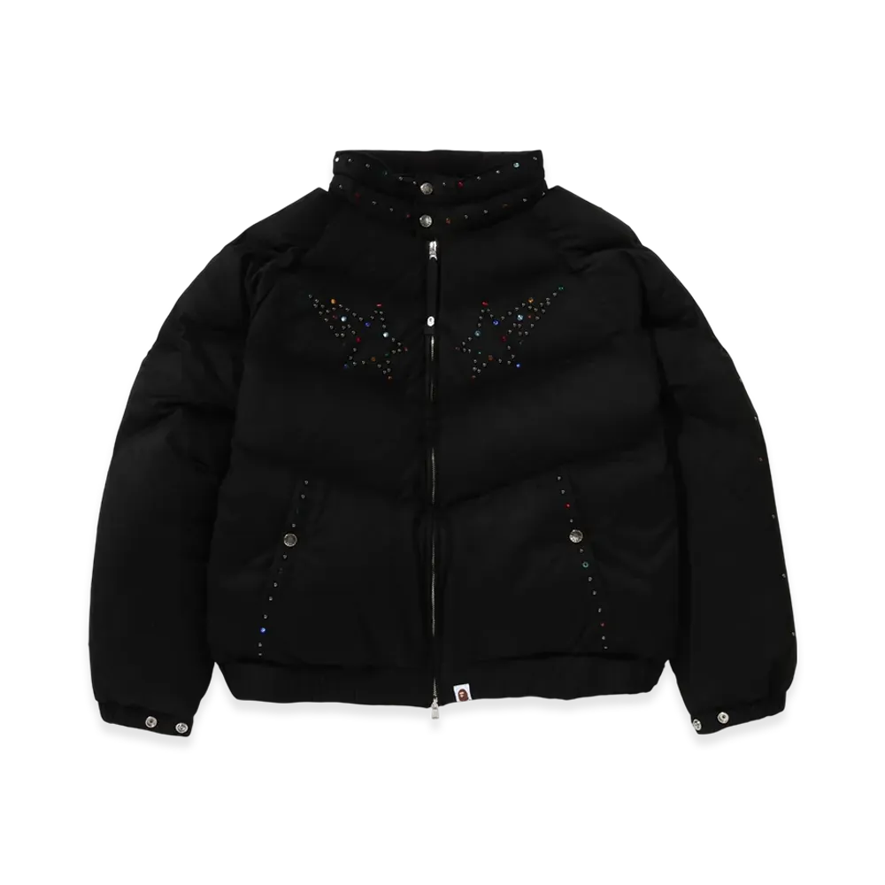 A BATHING APE Down Jacket "Black"