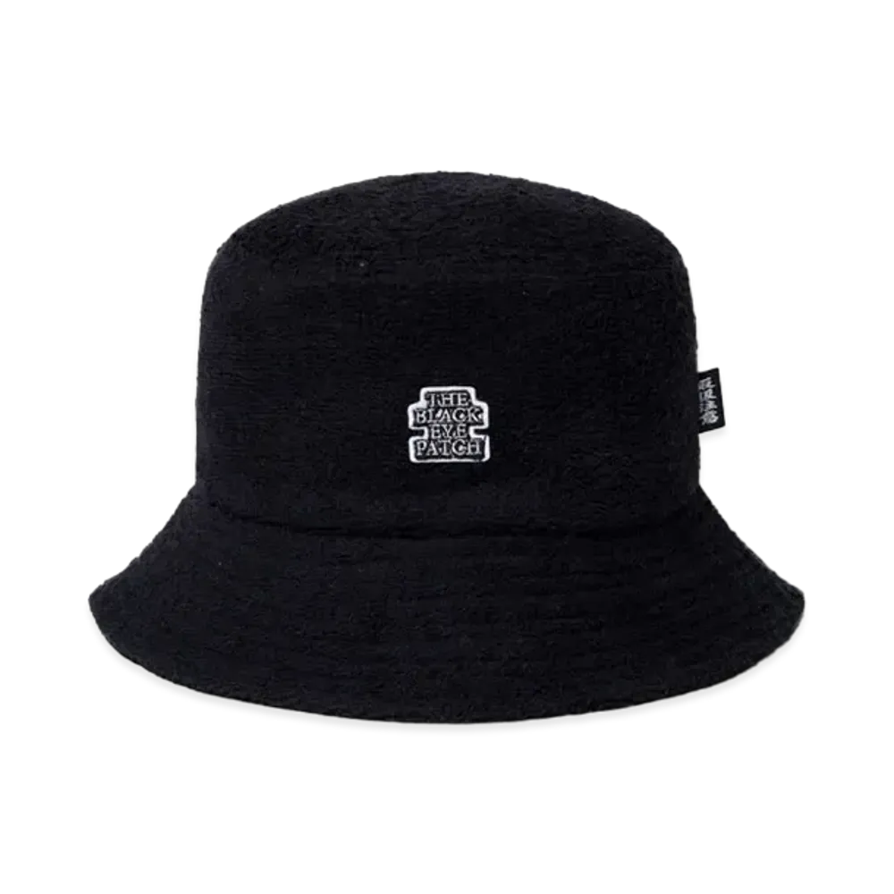 Blackeyepatch OG Label Pile Bucket Hat "Black"