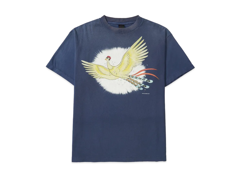 SAINT Mxxxxxx x Phoenix SS T-Shirt/Saint "Navy"