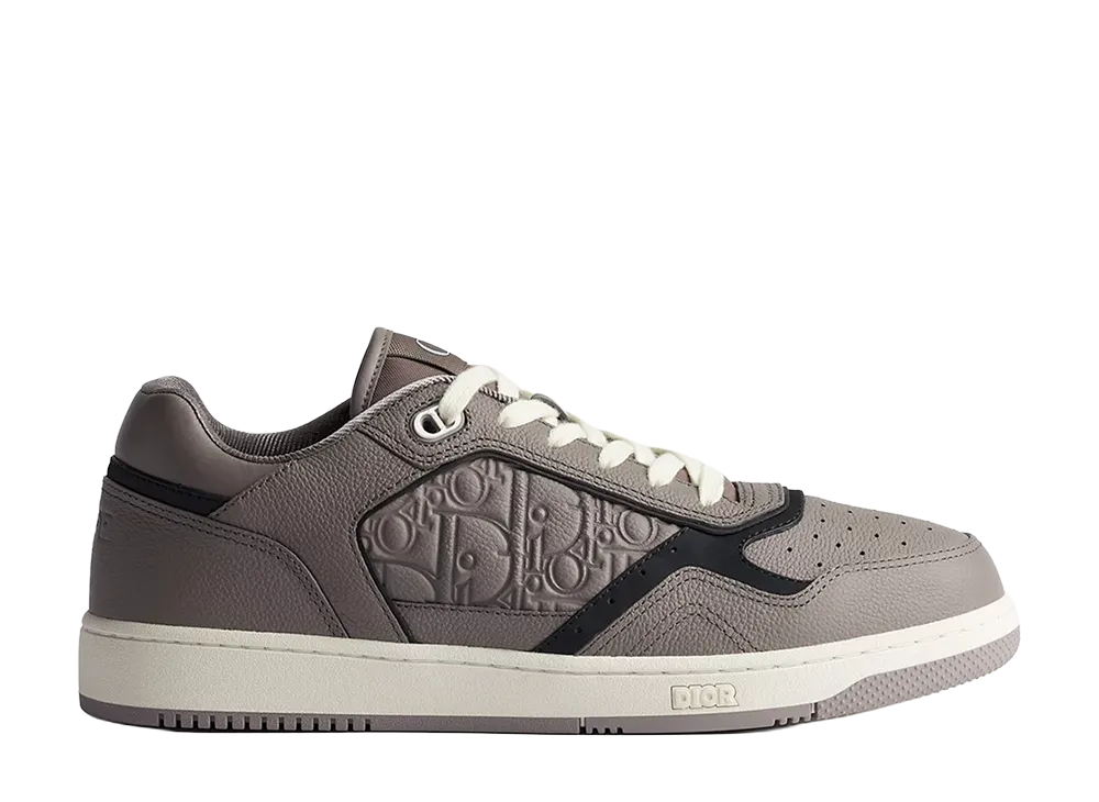 Dior B27 Uptown Low-Top Sneaker Grained Calfskin and Dior Gravity Leather "Gray"