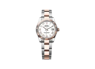 ROLEX Datejust 31mm Oystersteel & Everose Gold 278271 "White"