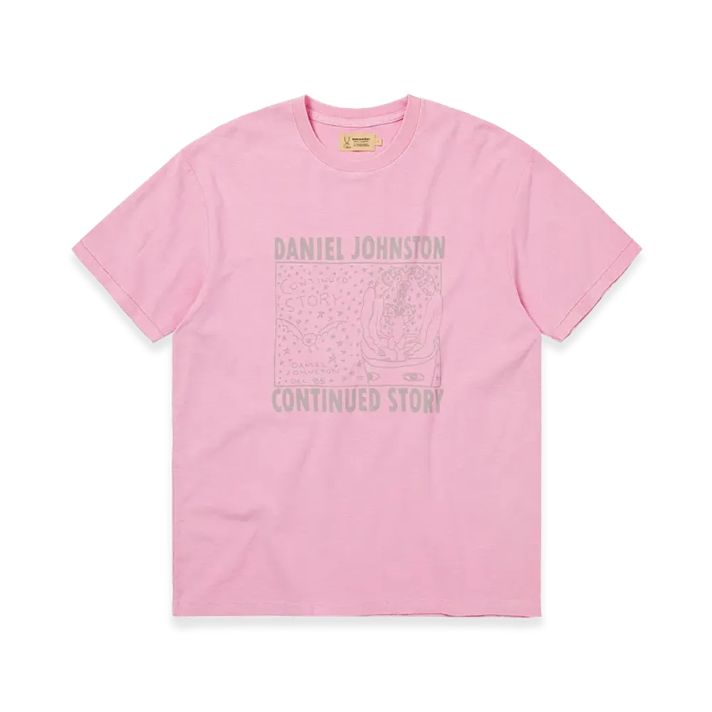 thisisneverthat x Daniel Johnston Continued Story Tee "Soft Pink"