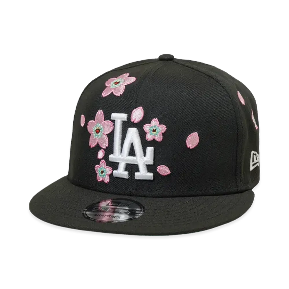 Takashi Murakami x MLB World Tour Tokyo Series 2025 New Era 9Fifty Dodgers Snapback Hat "Black"