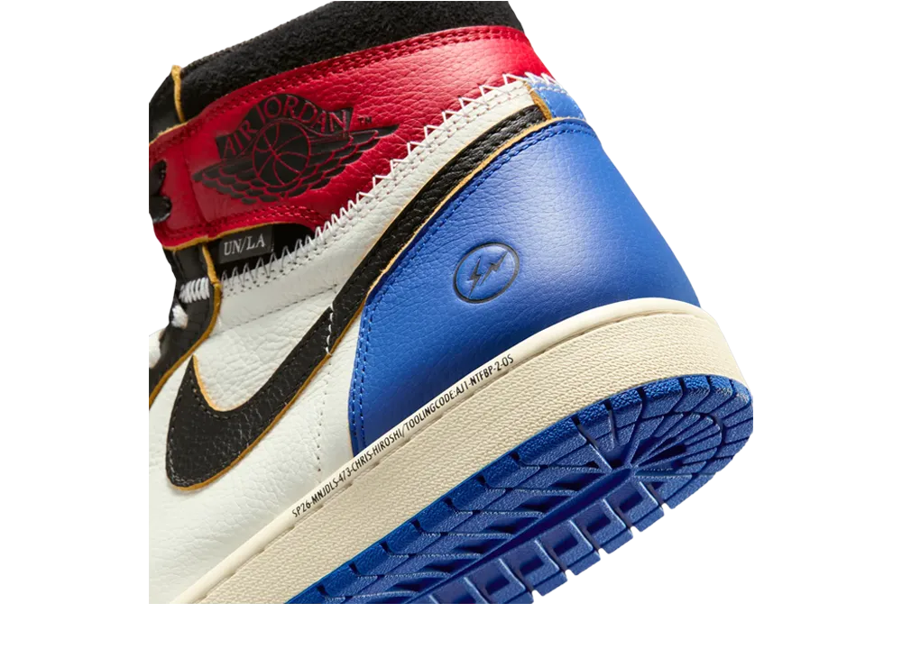 fragment design × UNION × Nike Air Jordan 1 High OG 