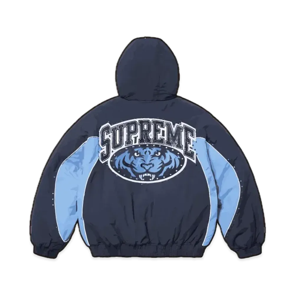 Supreme Studded Stadium Jacket "Navy"