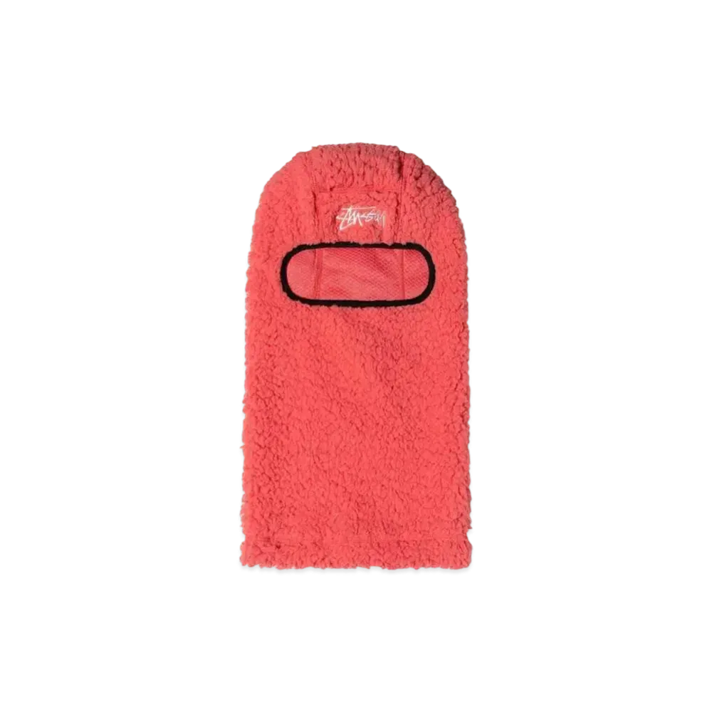 Stussy Stock Sherpa Balaclava "Pink"