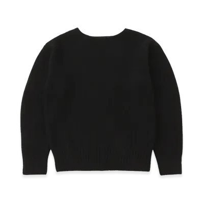 visvim Boatneck Knit "Black"