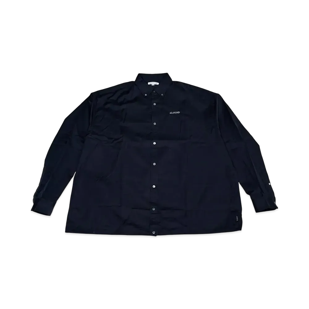 ALOUND Oversized B.D. Shirts "Black"