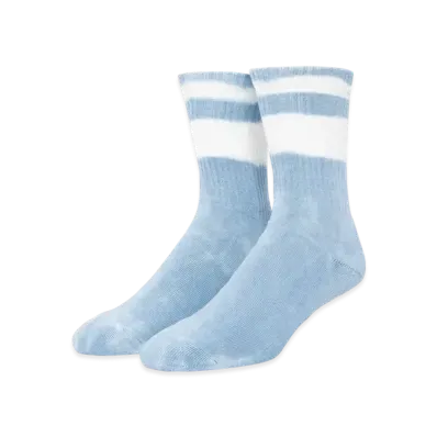 HUF Garden Center Hemp Dyed Socks "Ice Blue"
