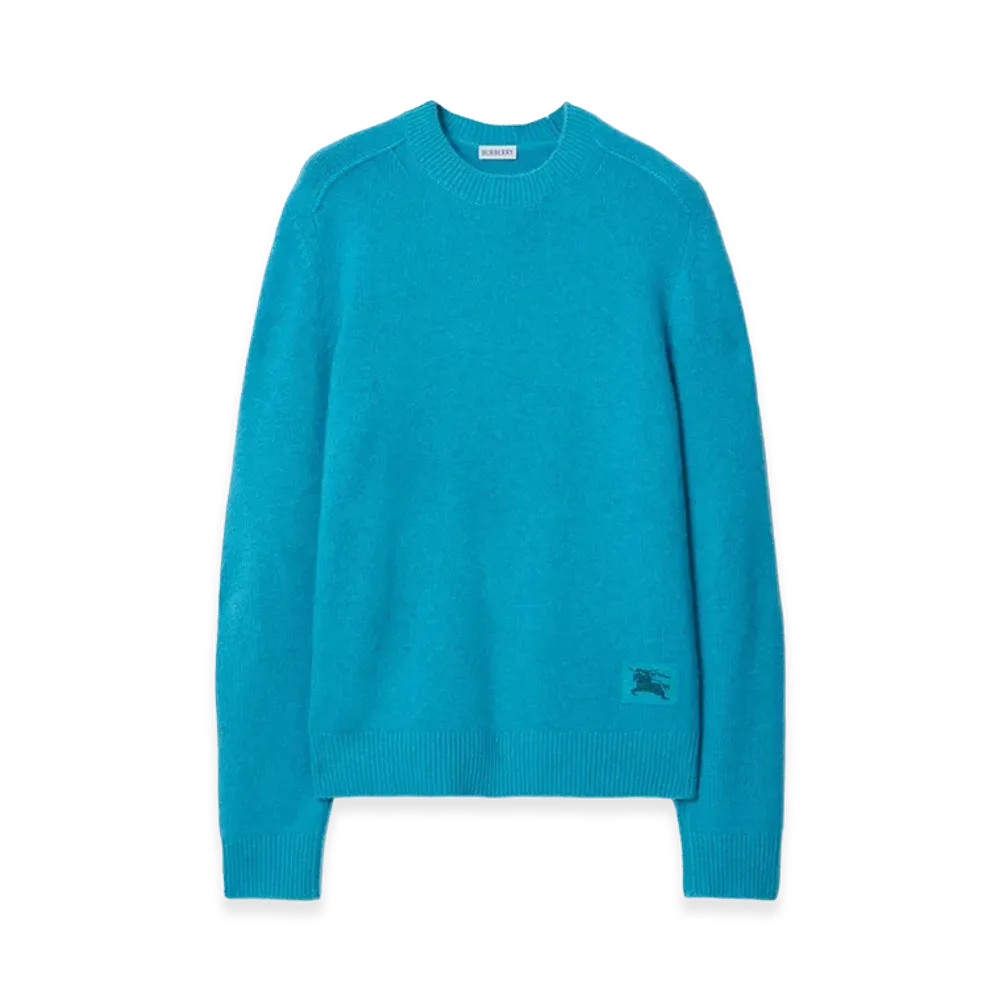 Burberry Cashmere Sweater "Atom Blue"