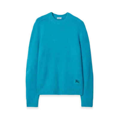 Burberry Cashmere Sweater "Atom Blue"