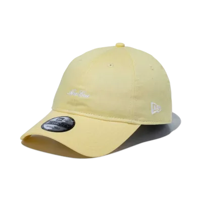 NEW ERA 9Twenty Color Variation Script Logo "Baby Yellow"