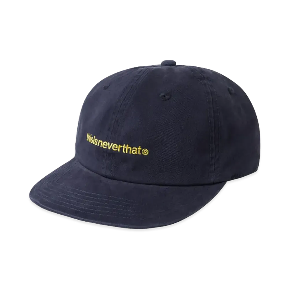 thisisneverthat Washed T-Logo Cap "Navy"