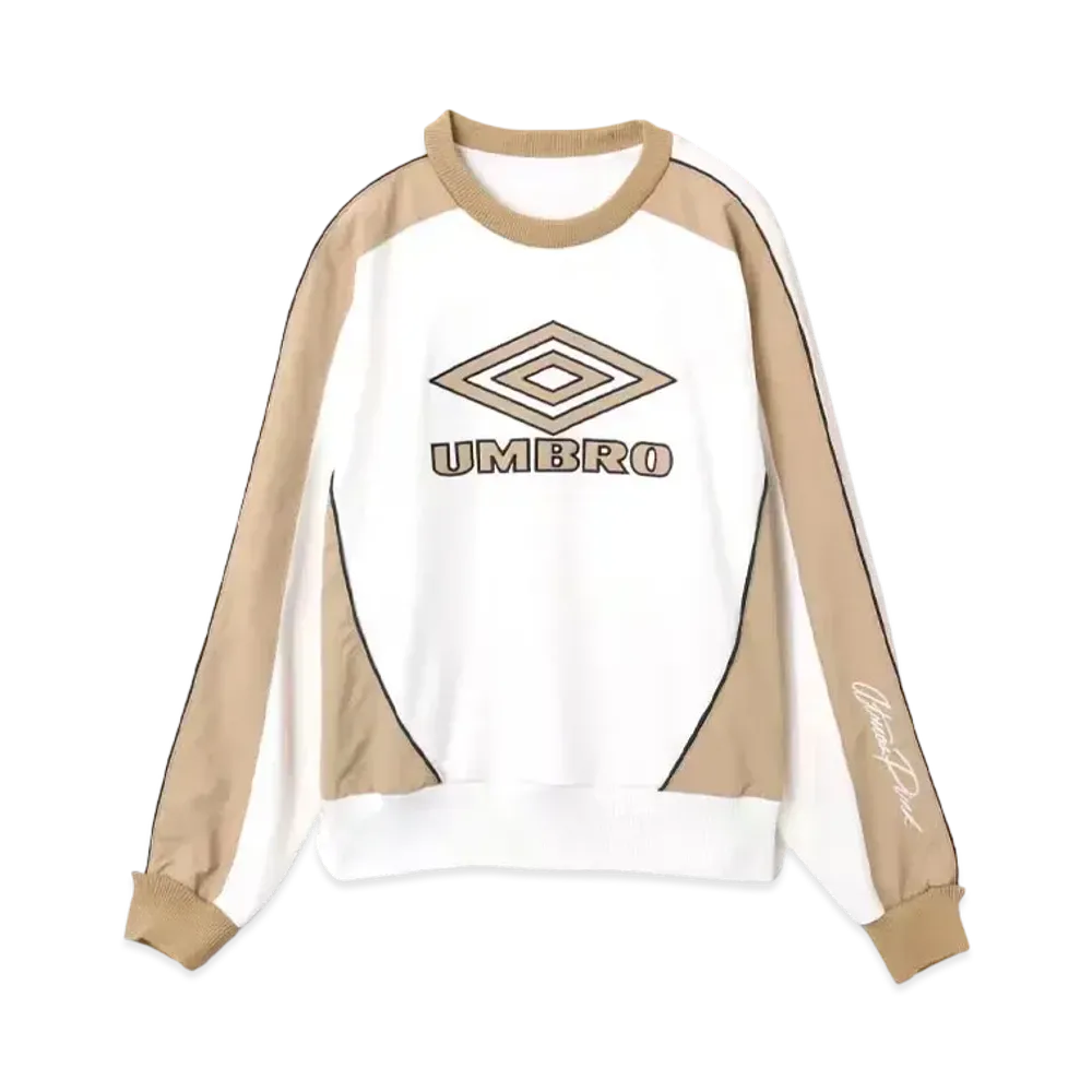 atmos pink x UMBRO Sweat Top "Beige"