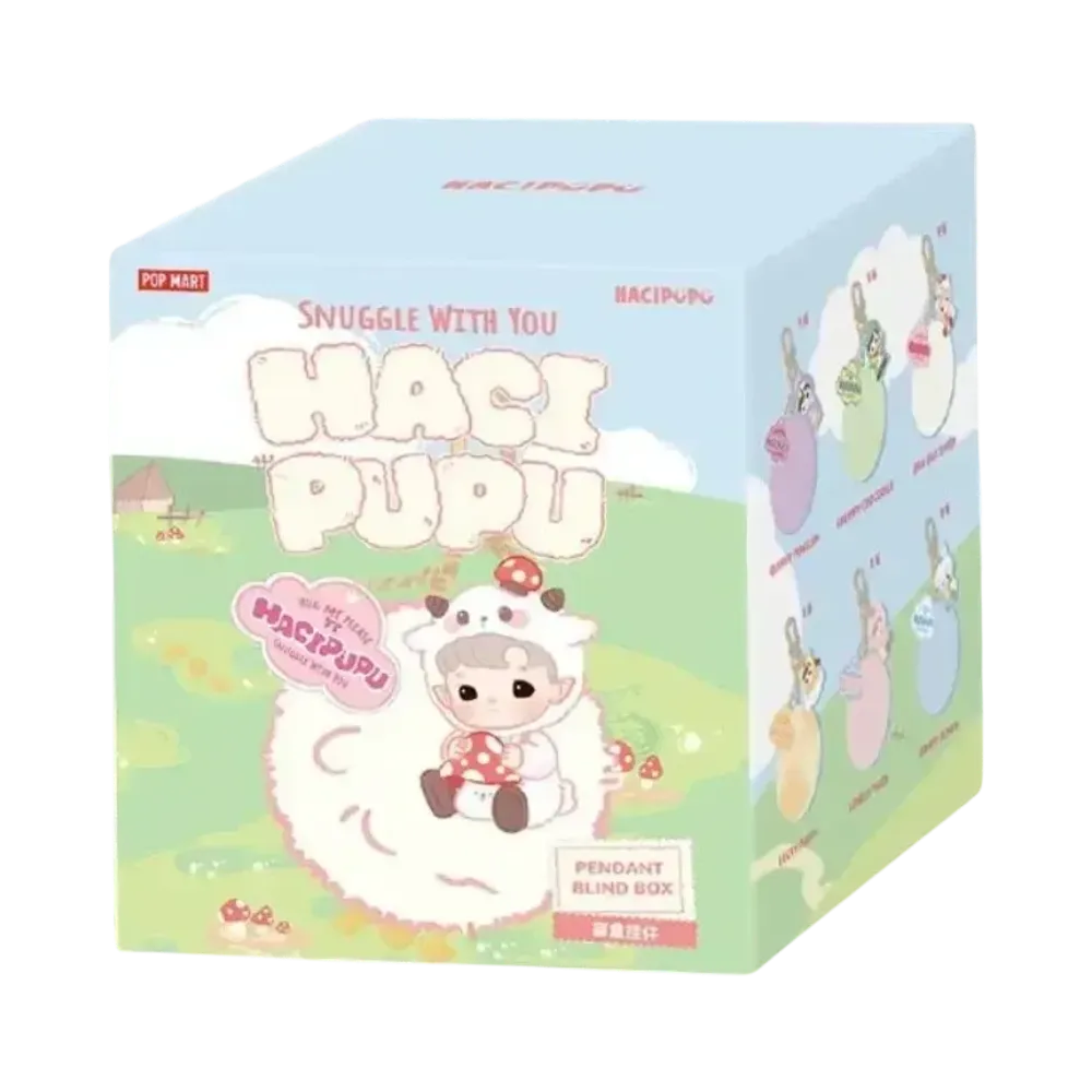 POP MART HACIPUPU Snuggle With You Series Pendant [Piece]