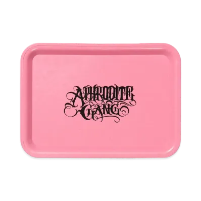 APHRODITEGANG Classic Logo Rolling Tray "Pink"