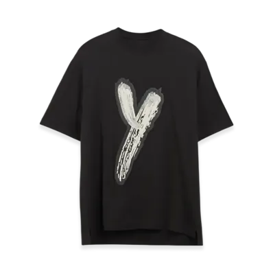 Y-3 Logo GFX T-Shirt "Black"