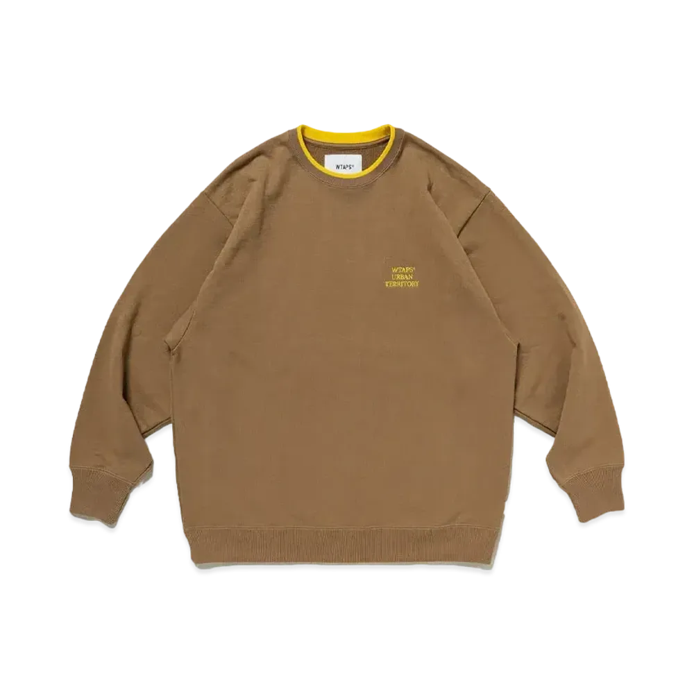 WTAPS AII 05 / Sweater / Cotton. FortleSS "Brown"
