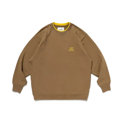 WTAPS AII 05 / Sweater / Cotton. FortleSS "Brown"